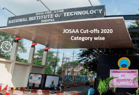 JOSAA Cut-offs 2020