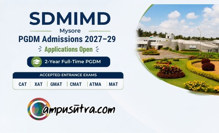 SDMIMD Invites Applications for PGDM Admission 2027–29 Batch SDMIMD