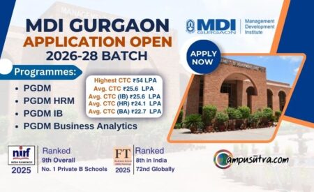 MDI GURGAON Application