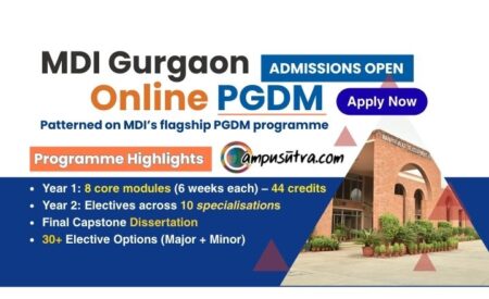 MDI Gurgaon Online PGDM