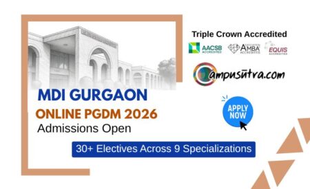 MDI Gurgaon Online PGDM Admission 2026, Apply online MDI Gurgaon Online PGDM