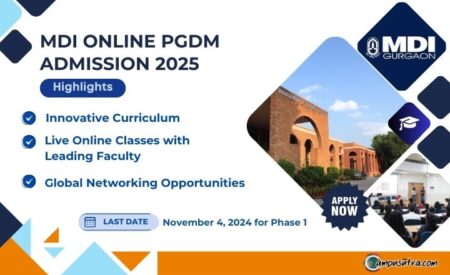 MDI Online PGDM Admission