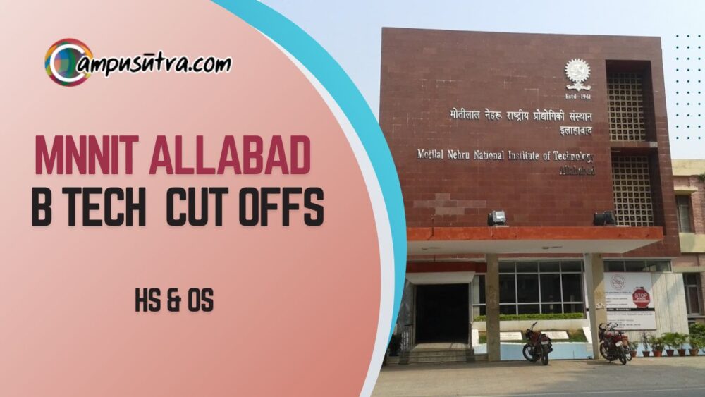 MNNIT Allahabad Cut-offs 2023. JOSAA Rank – Programme wise mnnit