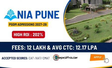 NIA Pune Admission 2027