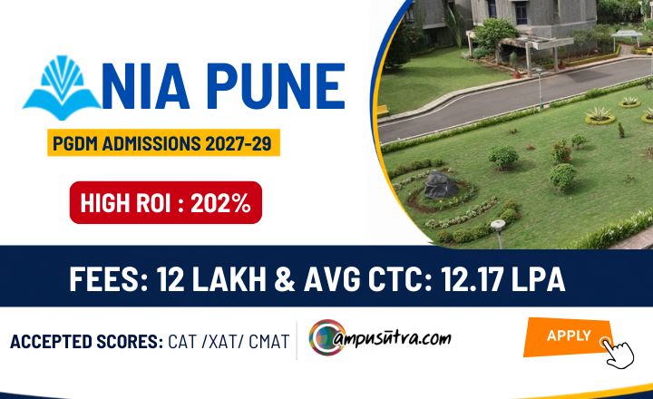 NIA Pune Admission 2027