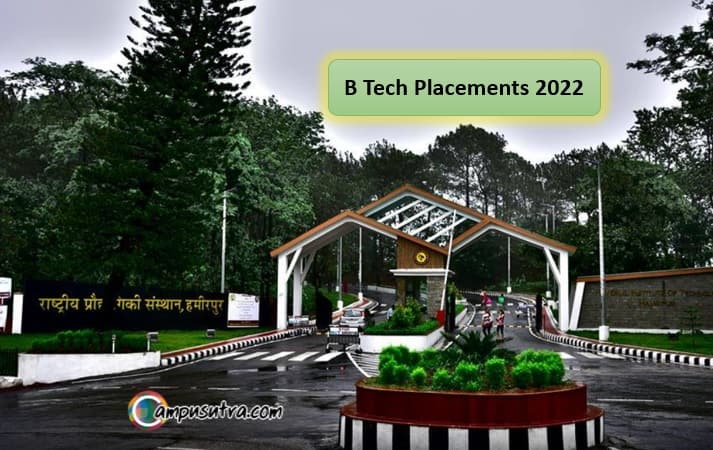 B Tech Placement 2022