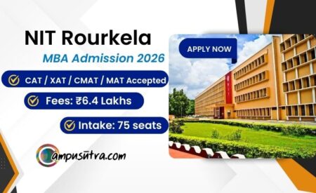 NIT Rourkela MBA Admission 2026. Apply online