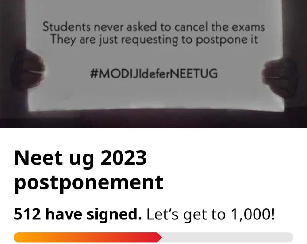 NEET UG 2023 postponement Neet ug 2023