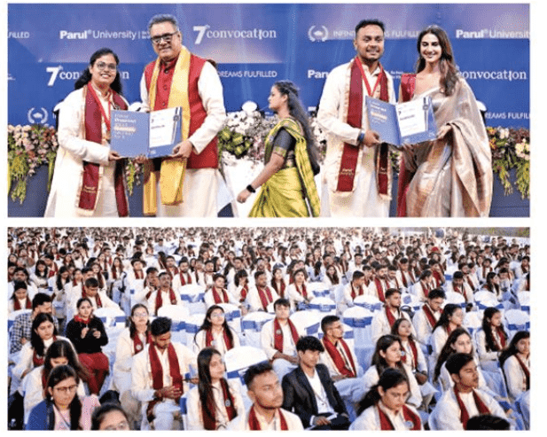 PARUL UNIVERSITY conducts 7th Convocation