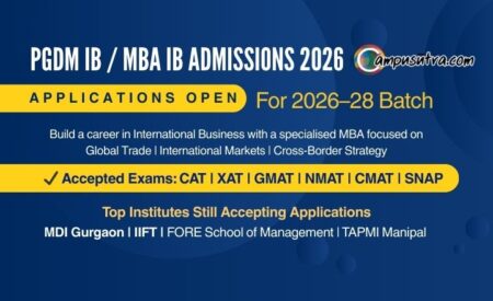 PGDM IB Admissions