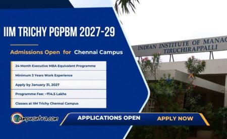 PGPBM Admission 2027