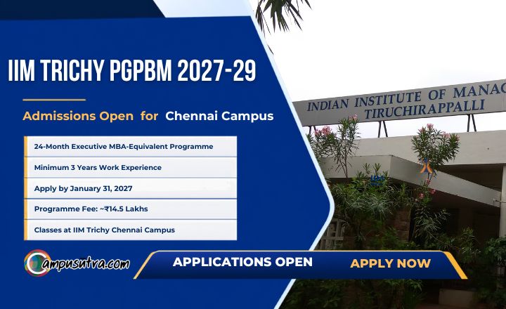 PGPBM Admission 2027