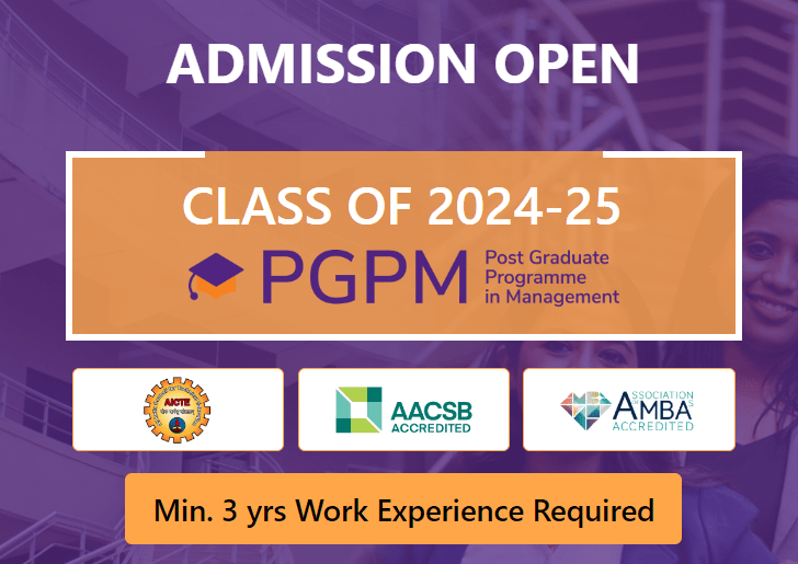 PGPM Admission 2024