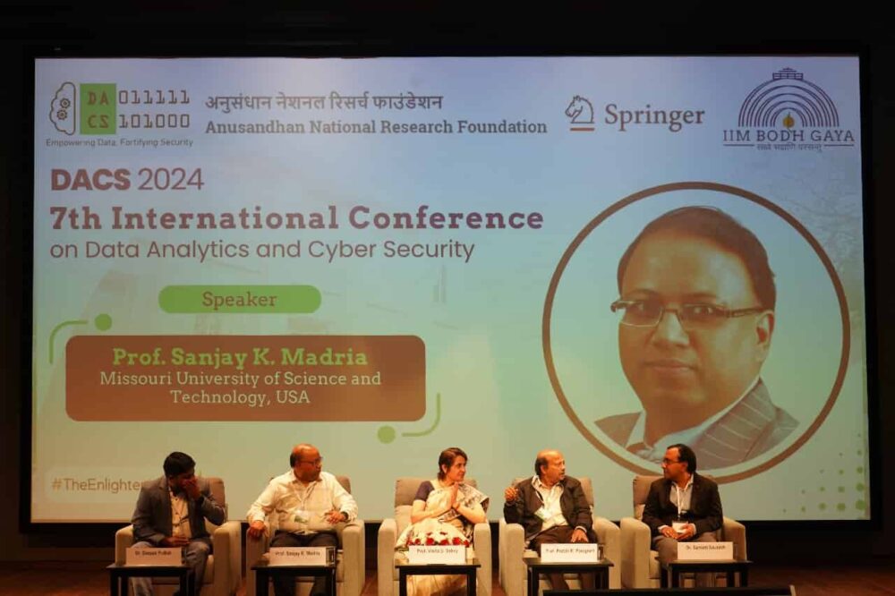IIM Bodh Gaya organized International Conference on Data Analytics and Cyber Security Conference on Data Analytics