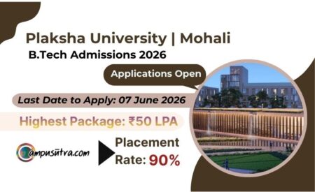 Plaksha University Admission