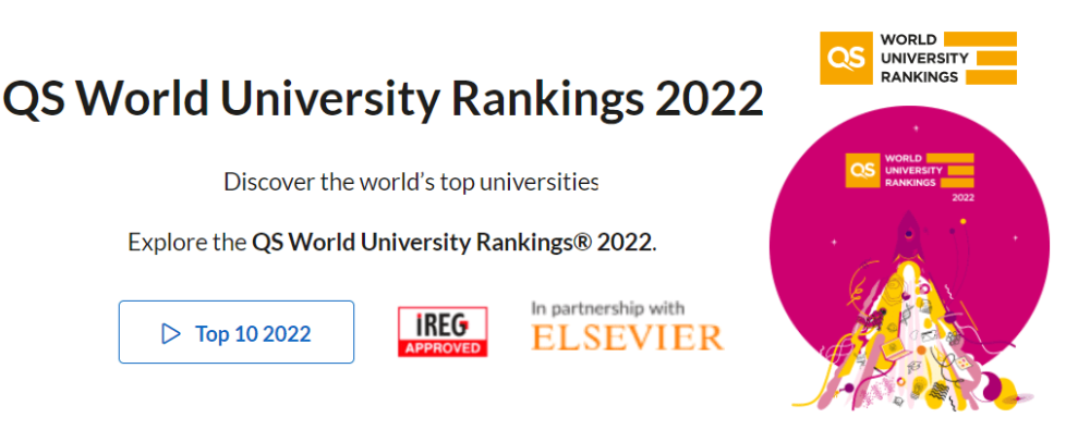 QS World University Rankings 2022