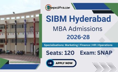 SIBM Hyderabad MBA Admission