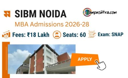 SIBM Noida MBA Admission