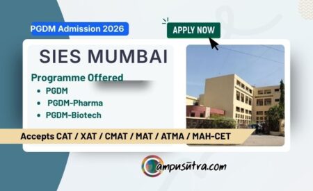 SIES Mumbai PGDM Admission 2026. Apply online