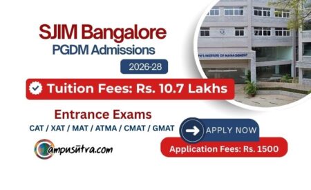 SJIM Bangalore Admission