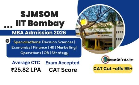 SJMSOM Admission 2026