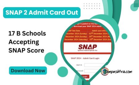 SNAP Admit card