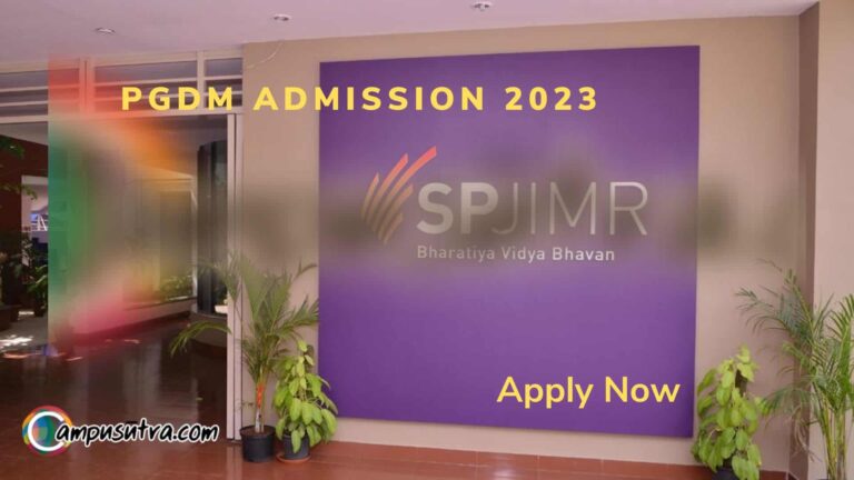 SPJIMR Admission 2023