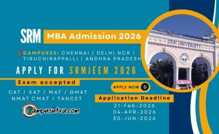 SRM MBA Admission 2026