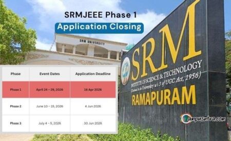 SRMJEEE Registration