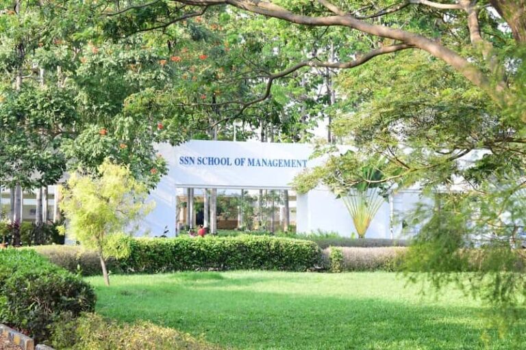 SSN School of Management MBA Admission 2024