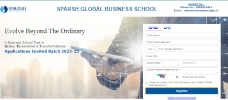 Sparsh Global B School Opens Application