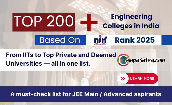 Top 200 Engineering Colleges in India – NIRF Ranking 2025 Top 200 Engineering Colleges