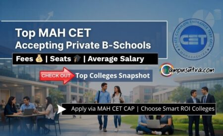 MAH CET Accepting Private B Schools