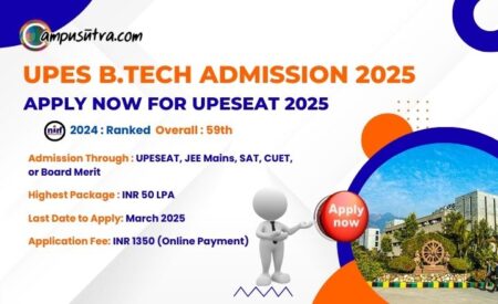 UPES B.Tech Admission 2025