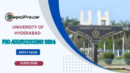 University of Hyderabad PhD Admission