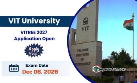 VITREE 2027 Application Open, VIT PhD Admission VITREE