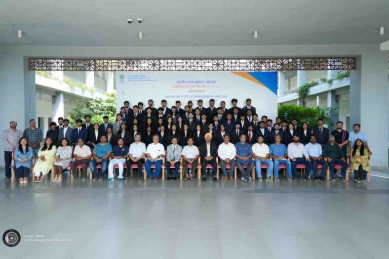 IIM Amritsar Hosts Inauguration Ceremony for IPM Batch 2026-31 Indian Institute of Management Amritsar