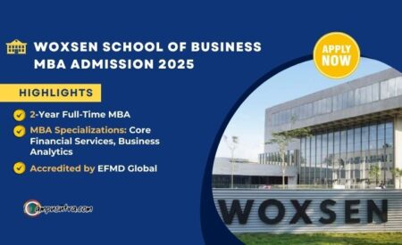 Woxsen University MBA Admission