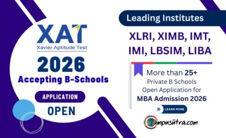 XAT Accepting B Schools