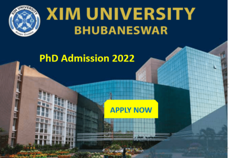 XIM University PhD Admission 2022
