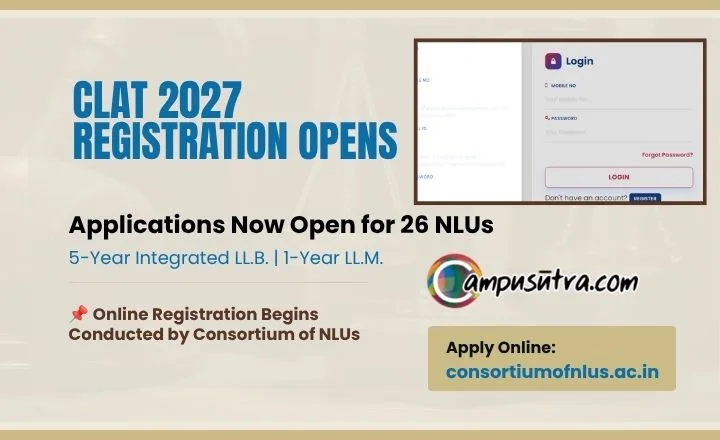 CLAT 2027 Registration