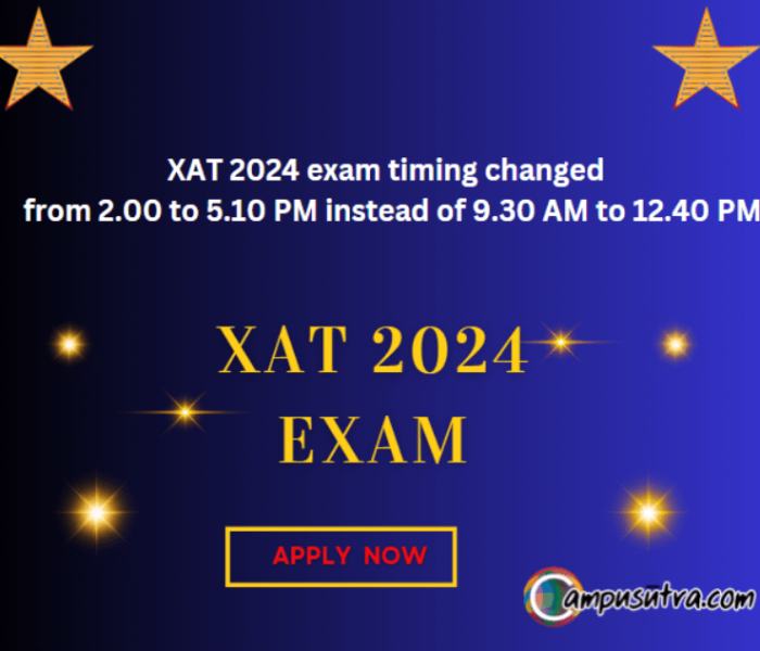 XAT 2024 Exam Schedule
