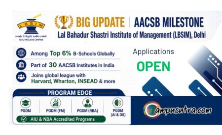 LBSIM Delhi NCR AACSB Accreditation Milestone 2026