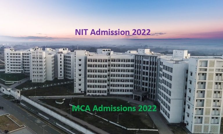mca admission 2022